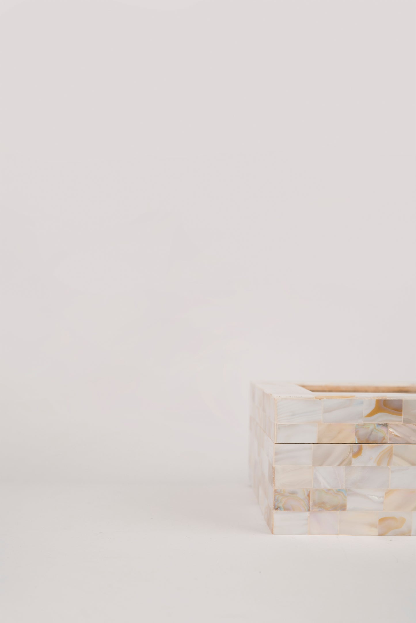 CORAZON MUSCHELN BOX BILDERRAHMEN